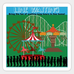 Line Waiting Sticker